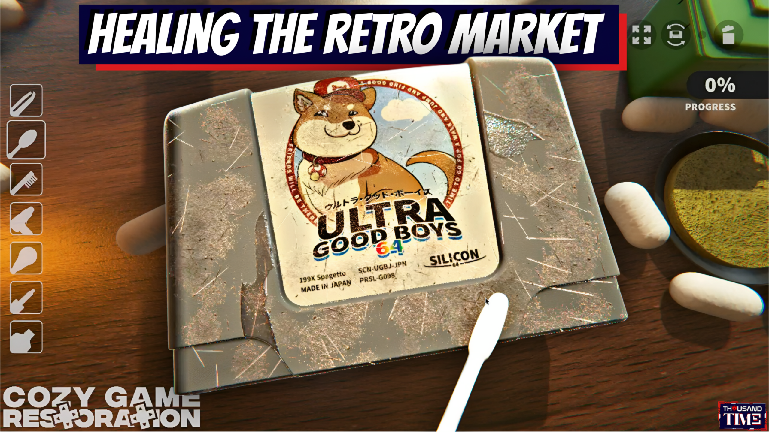 Priced Out of Retro Gaming? This ASMR Simulator is the Digital Thrifting Therapy We Need.